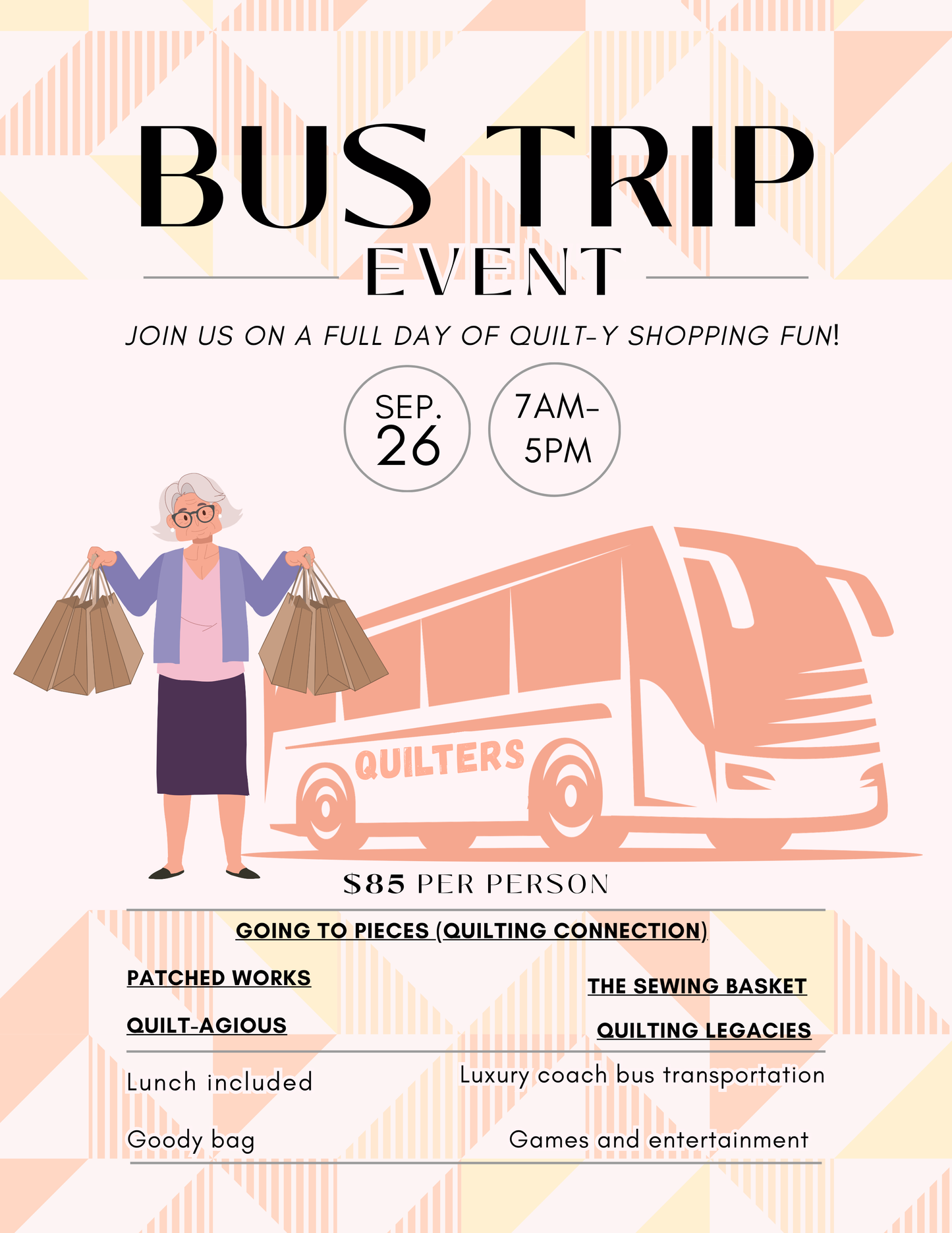 September 26th Bus Trip