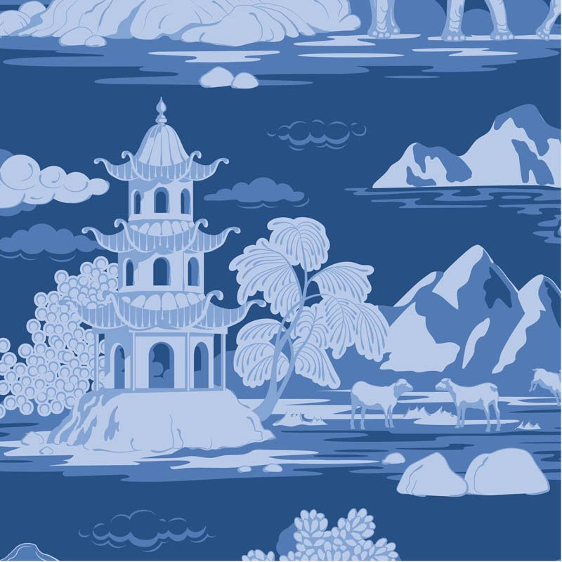 100680 Cottonview Night Tilda Something Blue