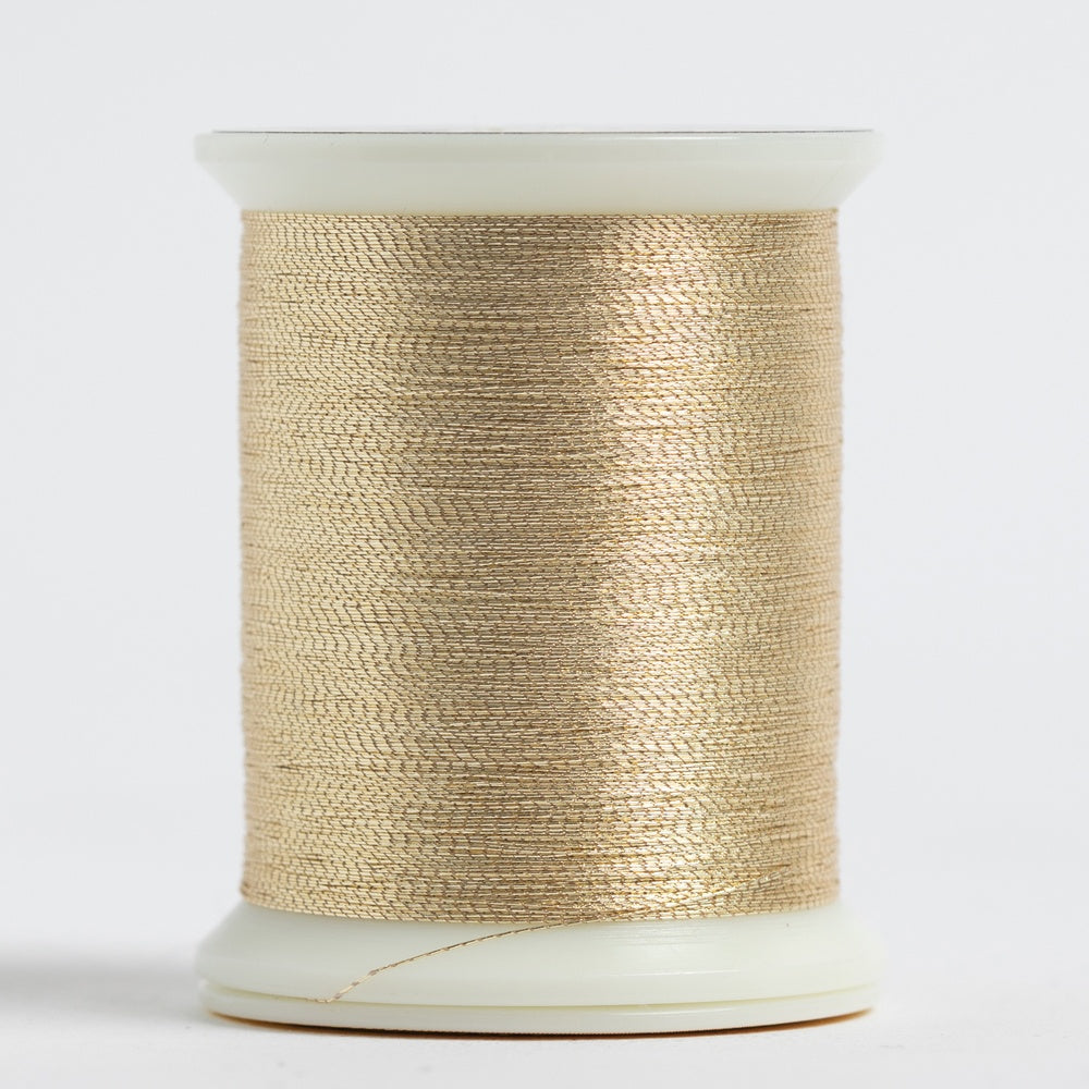 Metallics #002 Light Gold spool