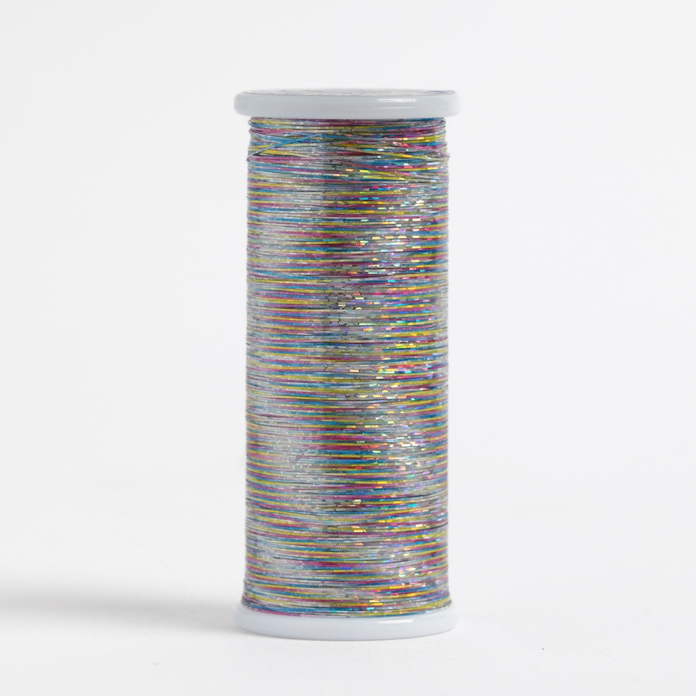 Glitter #112 Peacock (Variegated) spool