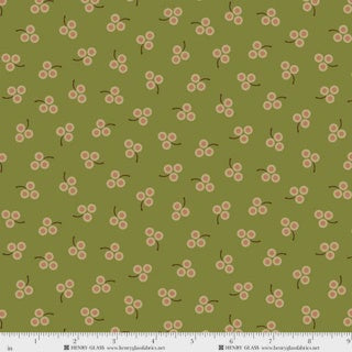 2461-66 Harvest Thyme - Berry Bliss - Sage Green - Kim Diehl