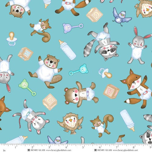 Special Delivery - Babies - Teal - Sharon Kuplack - 2511-17