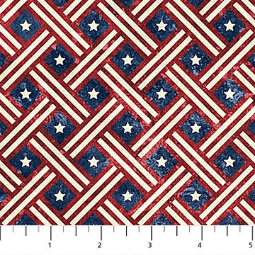 25342-49 Stonehenge Stars & Stripes Navy