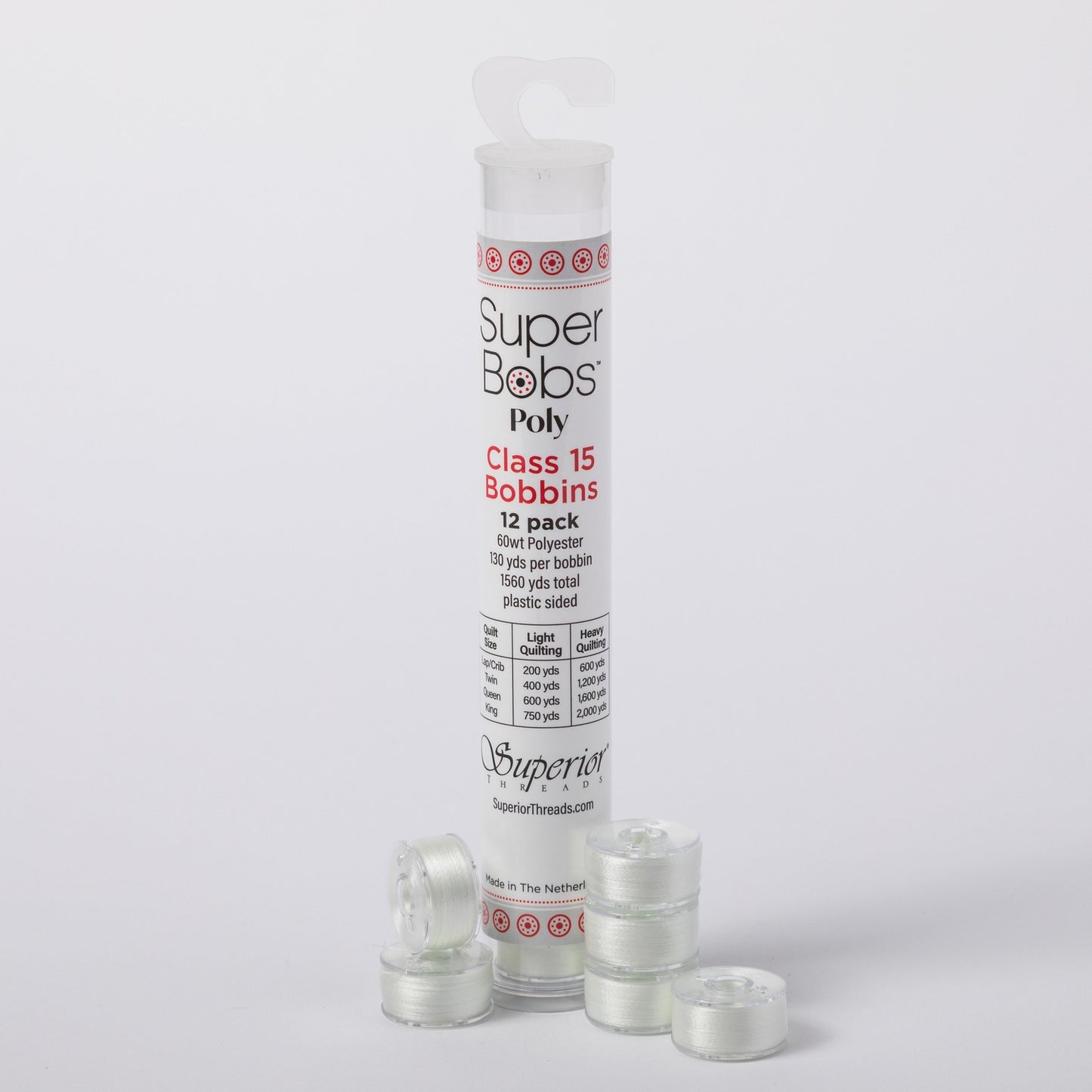 Super Bobs Poly 12pk Class 15 #622 Gray