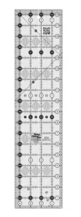 4-1/2in x 18-1/2in Rectangle Creative Grids Quilt Ruler