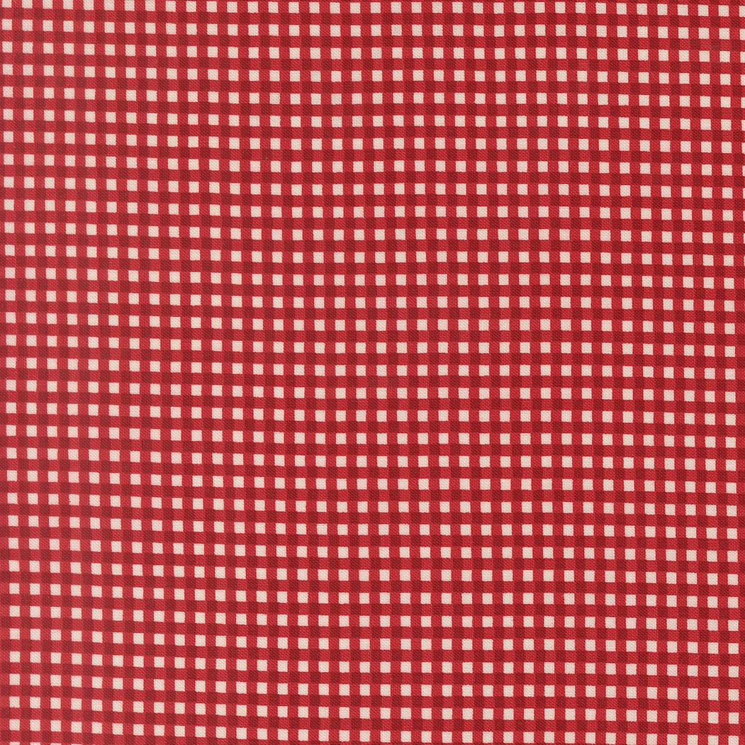 Chilly Gingham Red