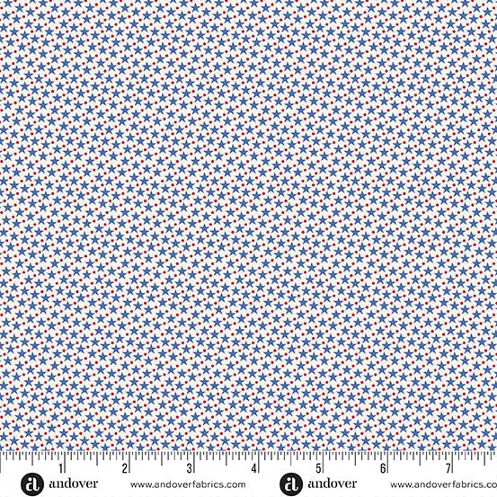 Americana by Andover Fabrics Star Dot Cream