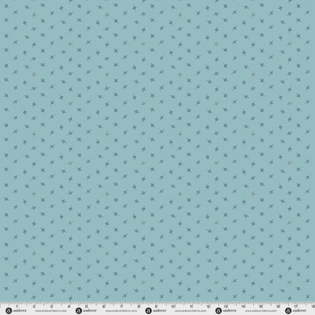 Secret Stash Blue Willow Heartbeat Sky A-10573-B