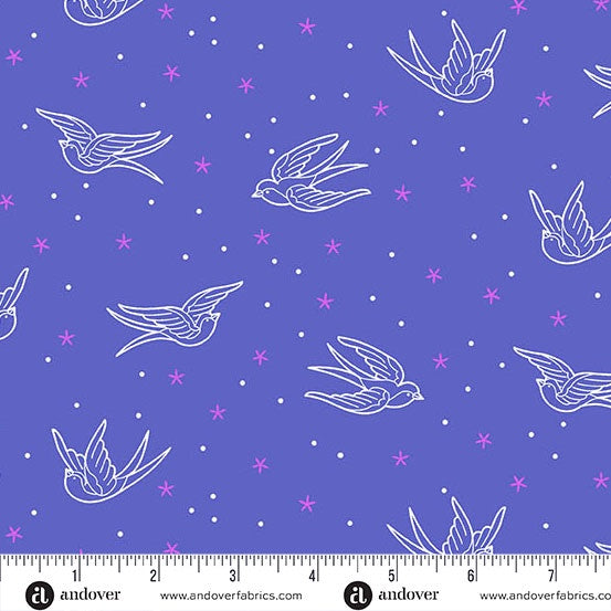 Perfect Day 108s by Libs Elliott Swallows Blue