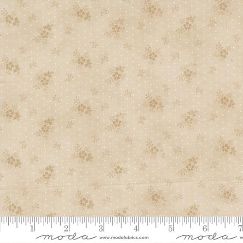 Breathtaking Blues Ecru Little Flower Small Floral