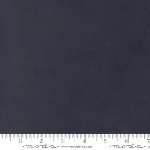 Flannel Gather Navy Muslin Solid Color Basic