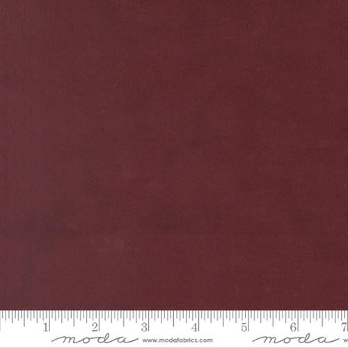 Flannel Gather Burgundy Muslin Solid Color Basic