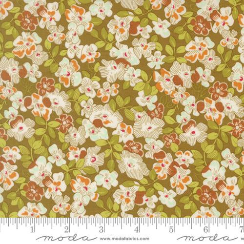 Butternut and Sage Dark Green Fields of Flowers
