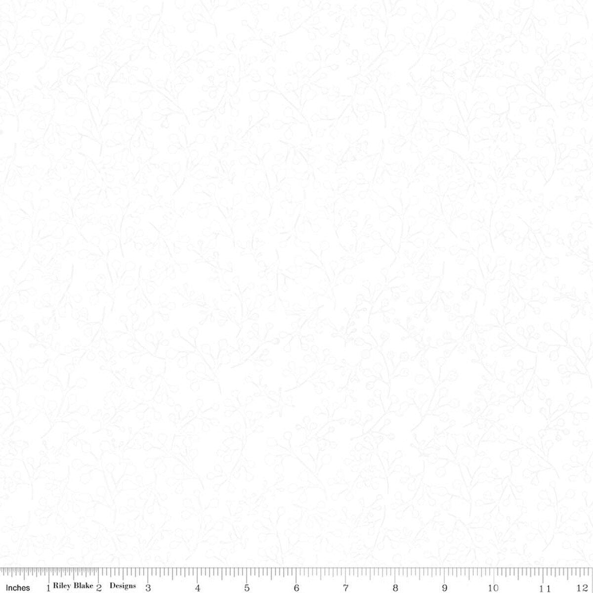 Batiks Flora Noire Daisy - White - BT23681-110