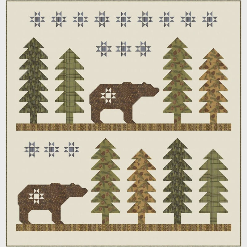 Bearly Noticeable Kit - Northwoods Lodge by Moda