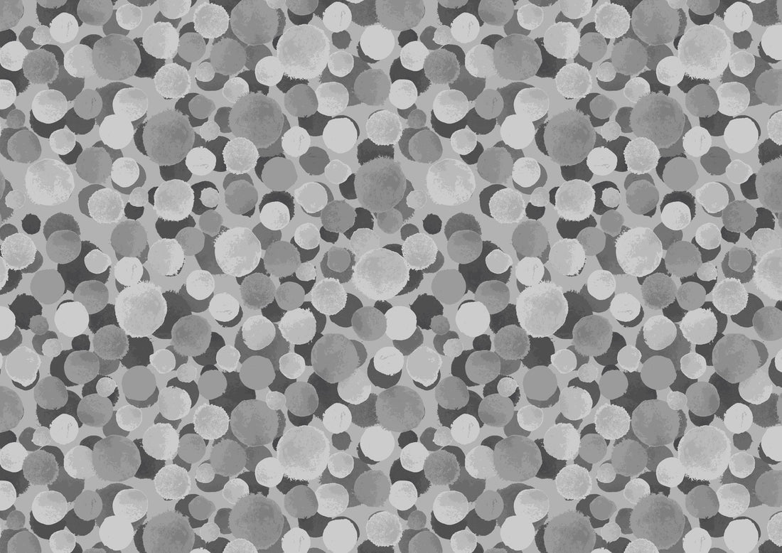 Bumbleberries Grey Black Multi BB147