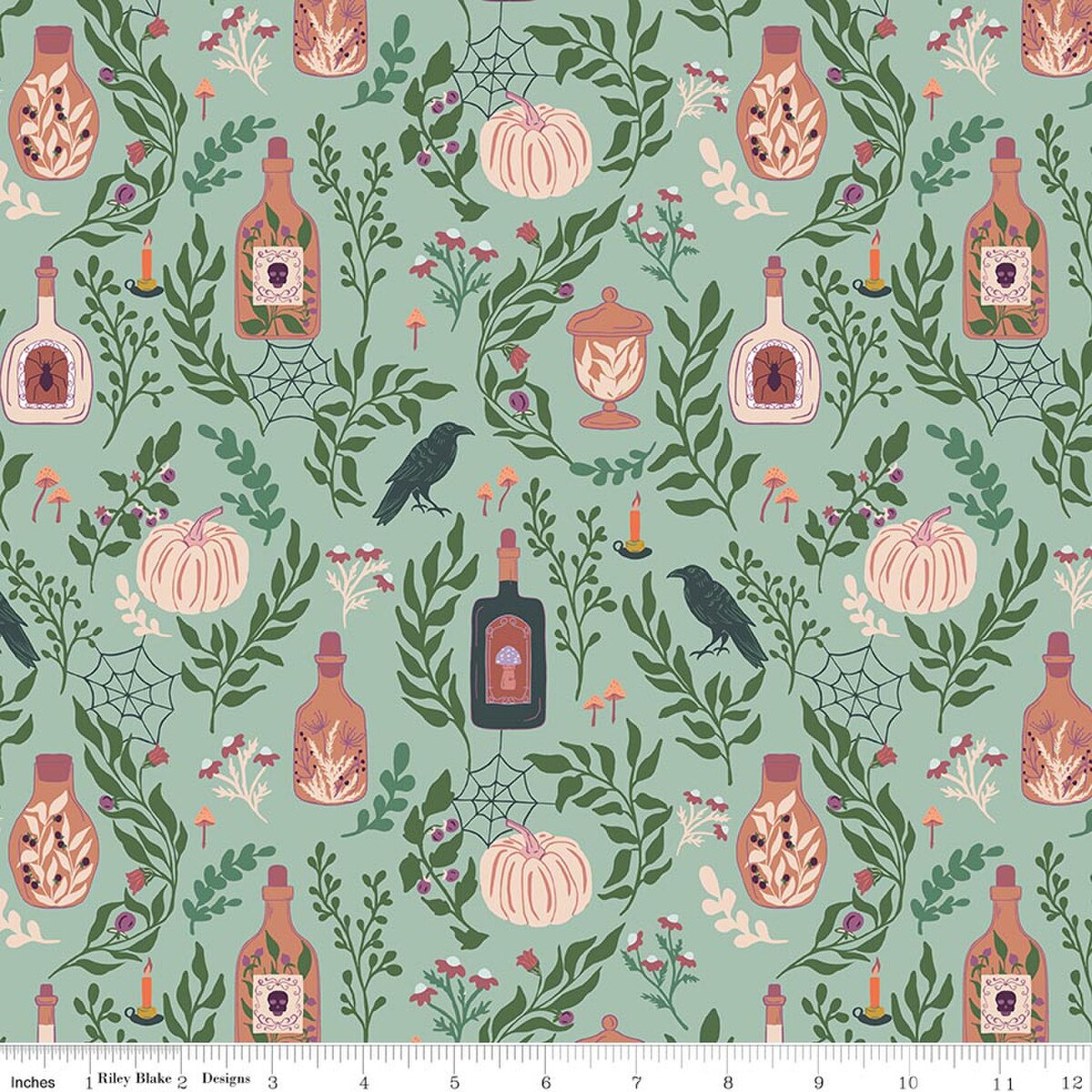 Apothecary - Main - Mint - Amber Elliot - C17550-MINT