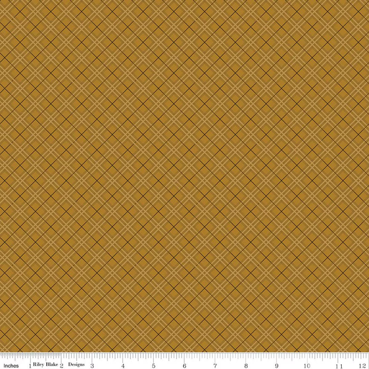 Bountiful - Plaid - Butterscotch - Sandy Gervais - C17863-BUTTERSCOTCH