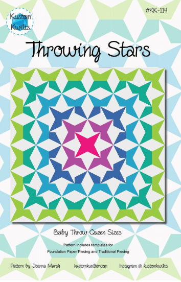 Kustom Kwilts Throwing Stars Quilt Pattern