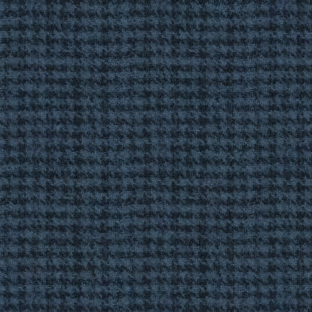 Navy Hounds Tooth Woolies Flannel