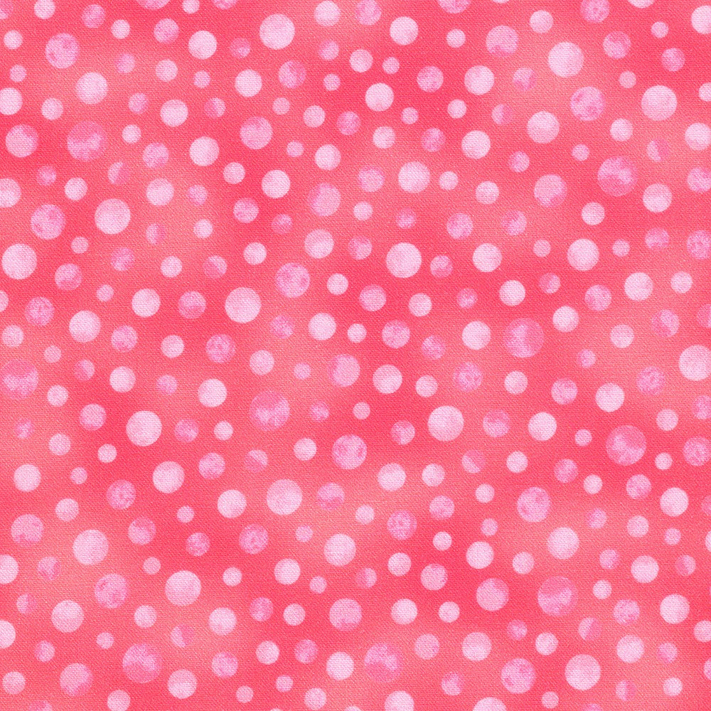 Guava Pink Dot from Fabric Market