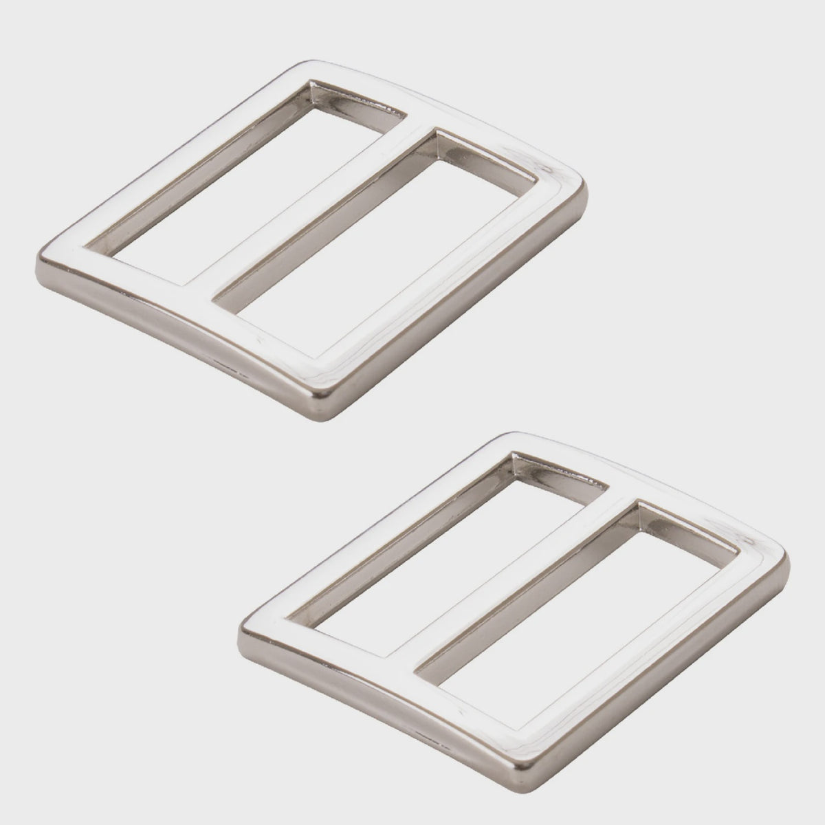 Slider Flat Widemouth 1in Nickel Set of Two