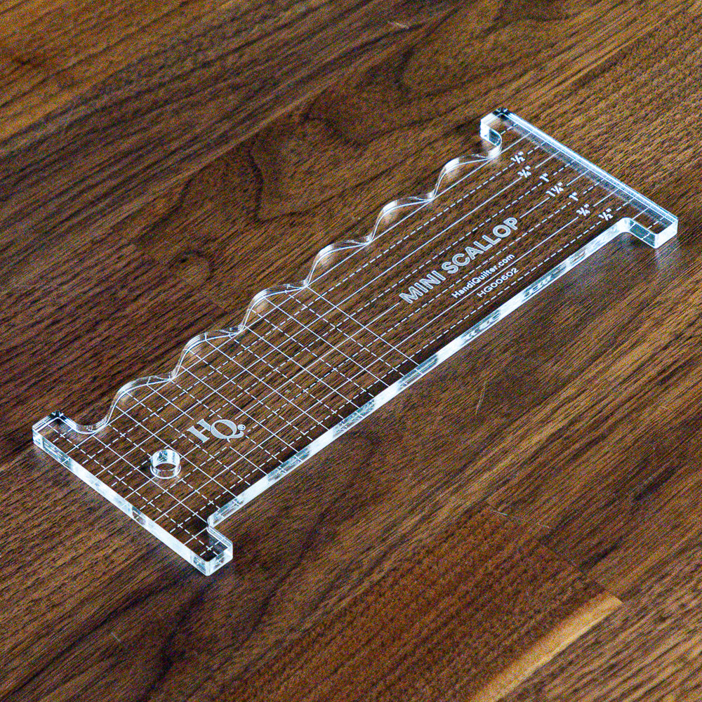 Mini Scallop Ruler