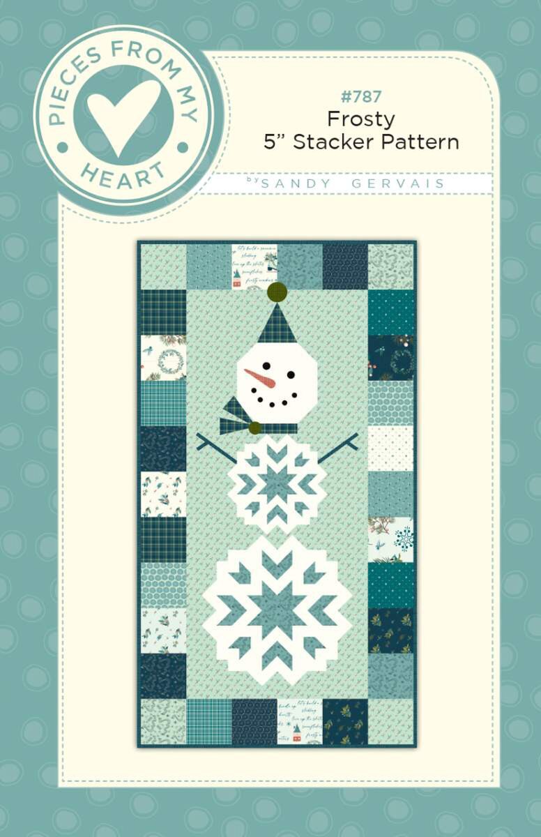 Frosty Wall Hanging Pattern - Sandy Gervais - P157-FROSTY