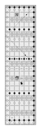 Ruler - Creative Grids Left Handed 6-1/2in x 24-1/2in Rectangle - CGR24LEFT
