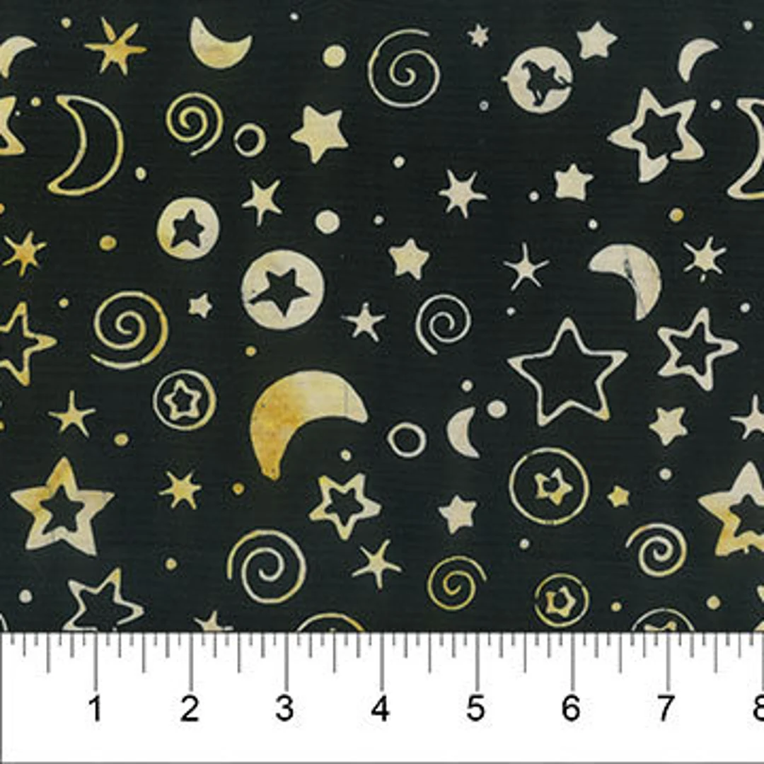 83005-99 Black Midnight Magic Banyan Batiks