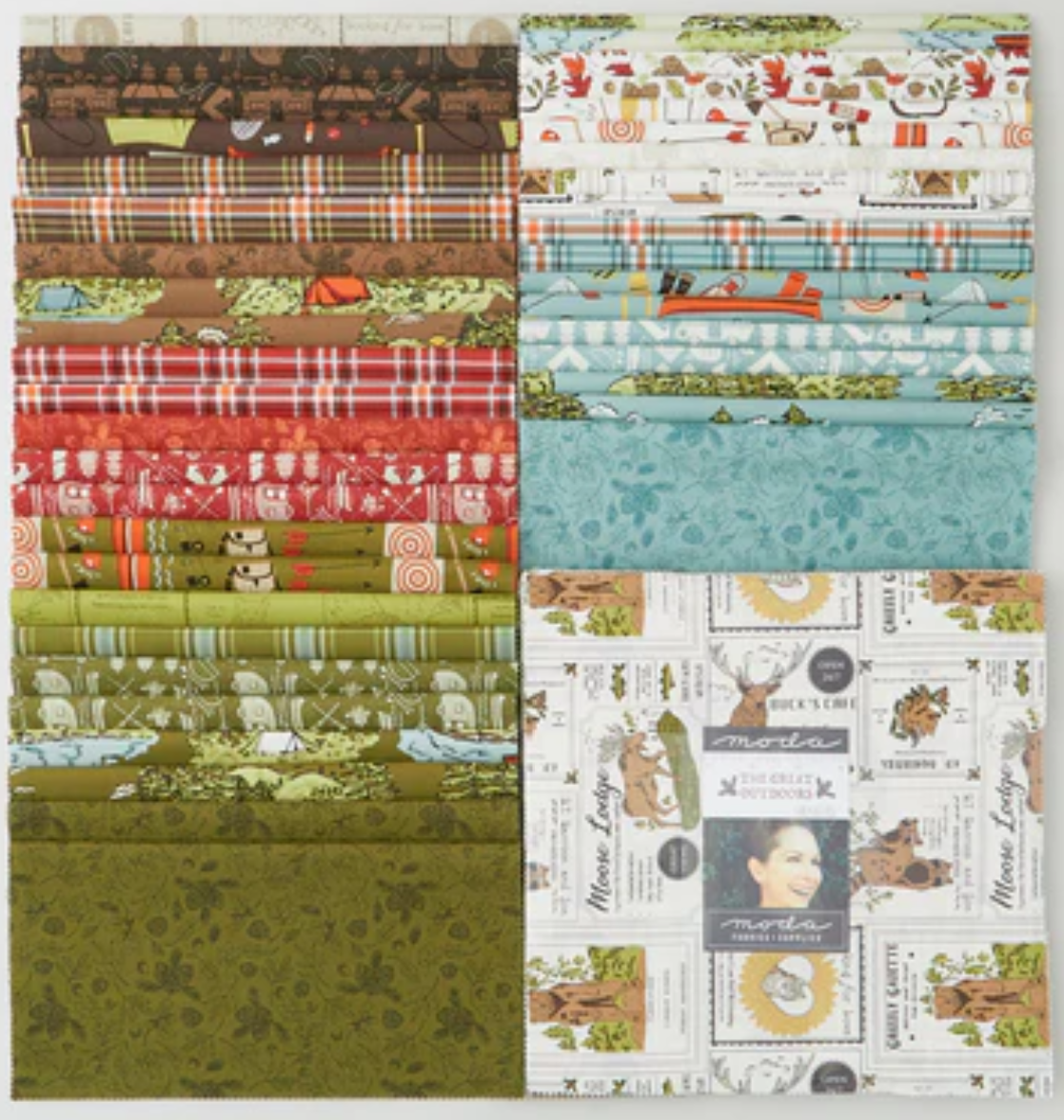 The Great Outdoors Layer Cake by Stacy Iest Hsu for Moda Fabrics