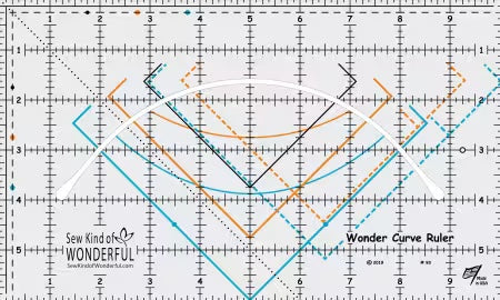 Ruler - Wonder Curve - Sew Kind of Wonderful - SKW93