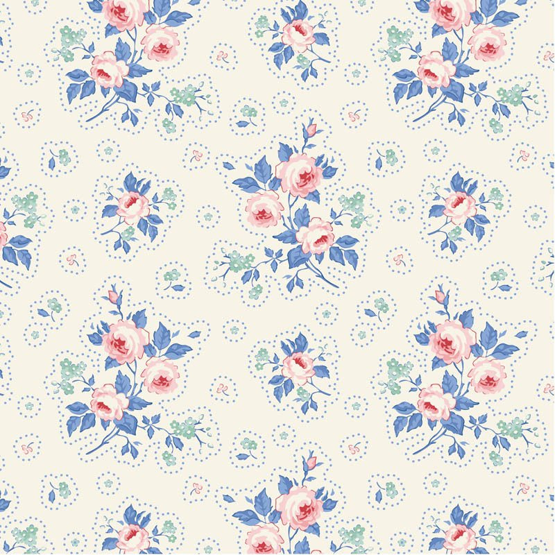 100669 First Kiss Cream Tilda Something Blue