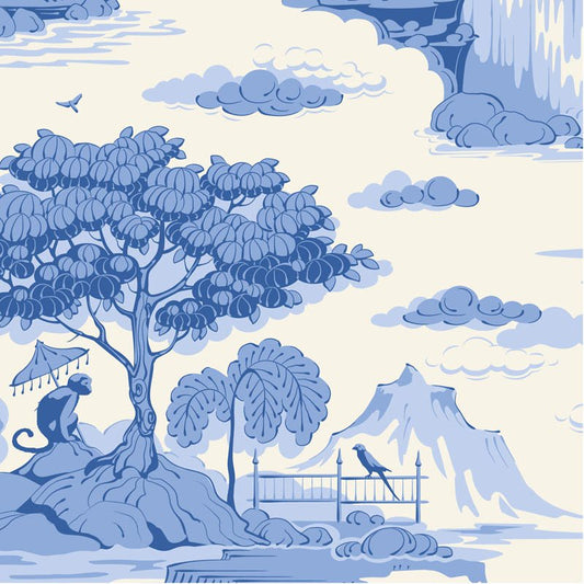 100670 Cottonview Cream Tilda Something Blue