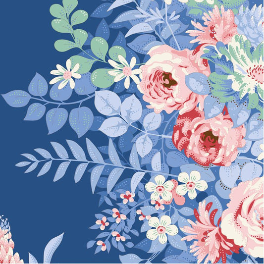 100675 Whimsyflower Night Tilda Something Blue