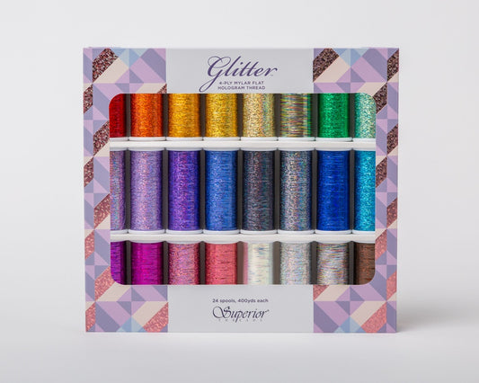Glitter 24 Color Spool Set
