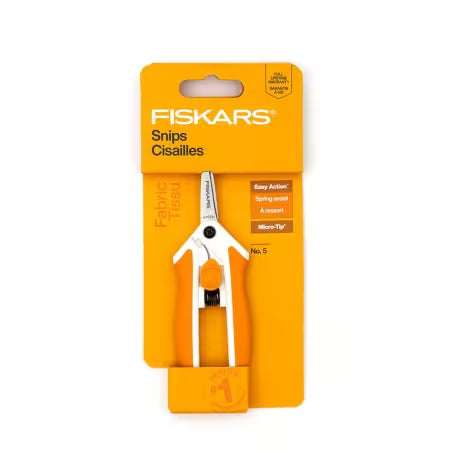 Fiskars Micro-Tip Easy Action Scissors No 5 - 1069767