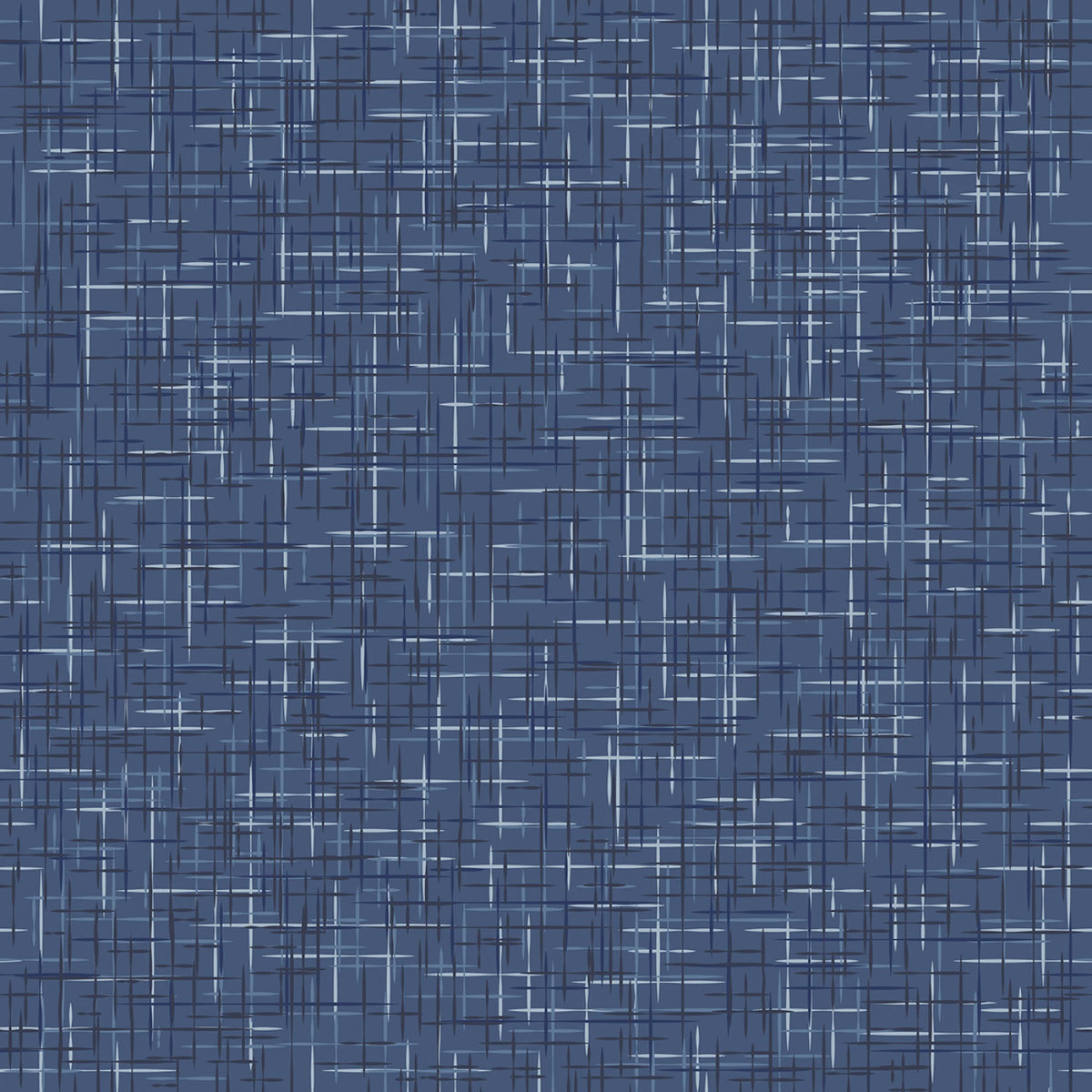 Flannel 108in Wideback Linen Look 02 True Navy