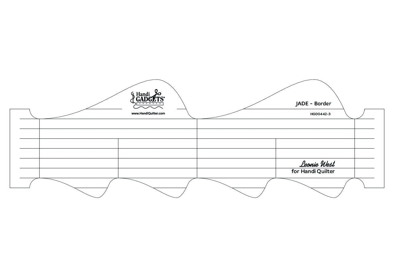 Jade Border Ruler