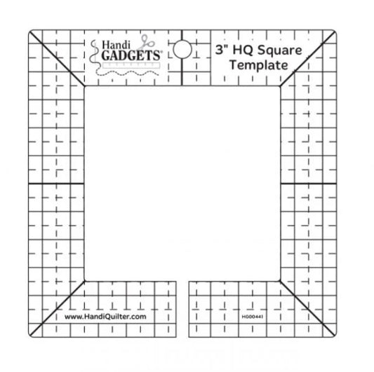 Square 3" Ruler