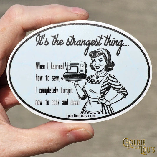 Strangest Thing Sticker