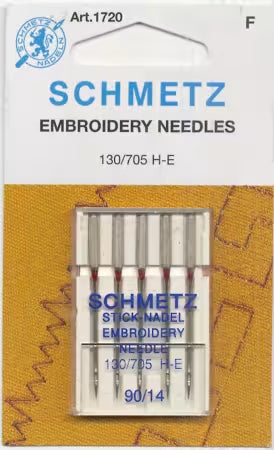 Needle - Schmetz - Embroidery Needles 90/40 -