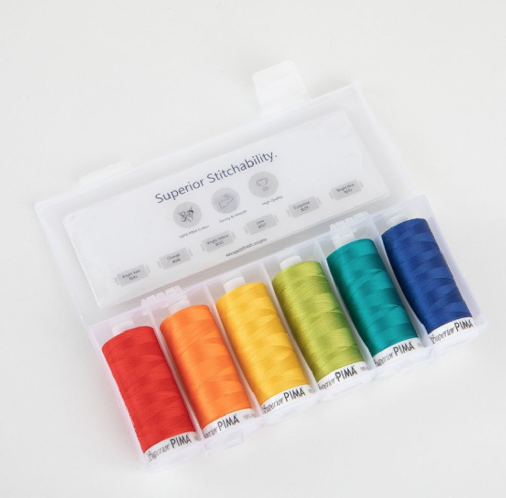 Pima 6 spool collection: Brights