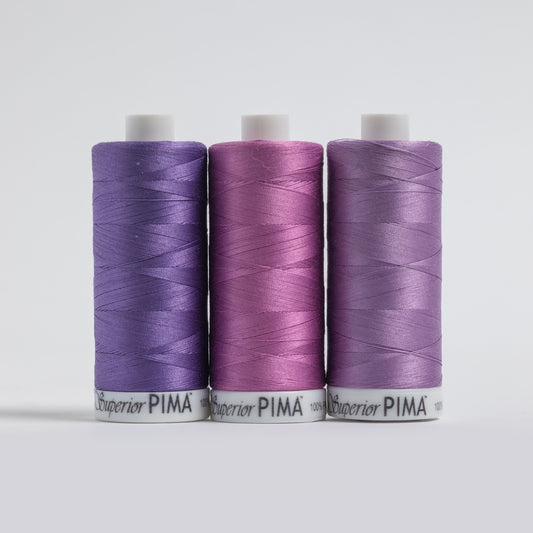 PIMA 3 pc Flowering Meadow Purple set