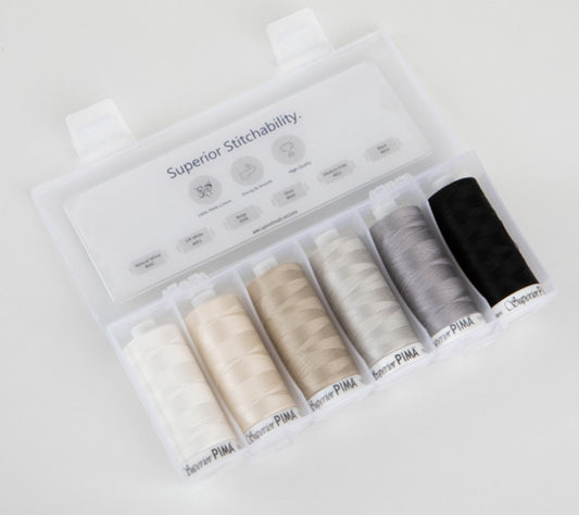 Pima 6 spool collection: Neutrals