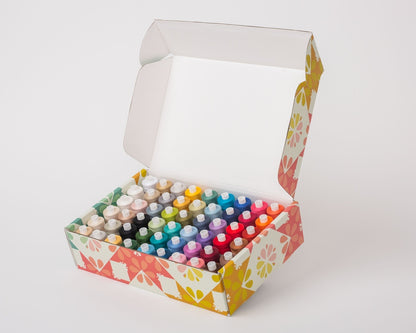 Pima 54 Spool Set - all 50 colors plus 4 extra neutrals