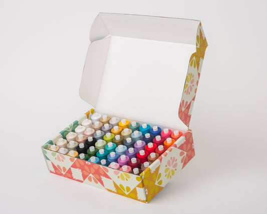 Pima 54 Spool Set - all 50 colors plus 4 extra neutrals