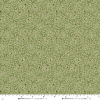 2463-66 Harvest Thyme - Cabbage Rose - Sage Green -Kim Diehl