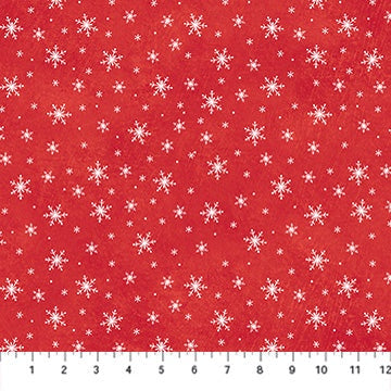 Holly Jolly- Snowflake - Red - EML Studio - 28818-24
