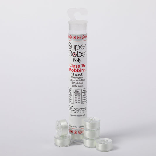Super Bobs Poly 12pk Class 15 #622 Gray